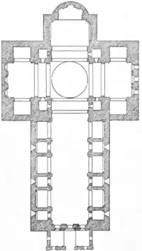 Planta de la iglesia