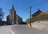 Florzé, la iglesia: l'église Saint-Pierre