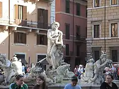 Plaza Navona, Fuente del Moro