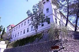 Vista parcial del Hospital Ferris de Fontilles en Vall de Laguar (Alicante), 2017.