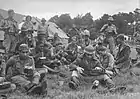 Campamento militar brasileño en 1941.