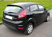 Pre-facelift, vista trasera