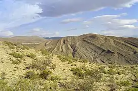 Imagen del Miembro Agua de la Mula en la localidad homónima
