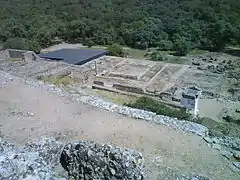 La plaza del Foro desde el Oeste