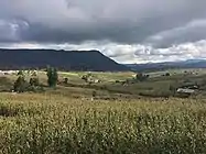 Vista desde la aldea Recuerdo a Barrios.