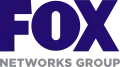 Logotipo utilizado en Fox Networks Group en Estados Unidos, con el logo de Fox en color azul.