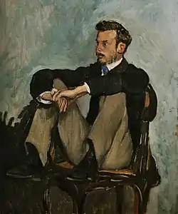 Retrato de Auguste Renoir, 1867, Museo Fabre.