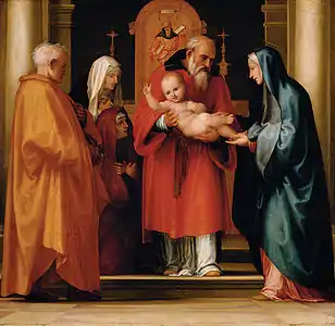 Presentación en el Templo (1516)Kunsthistorisches Museum, Viena