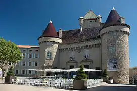 Castillo de Aubenas en Ardèche