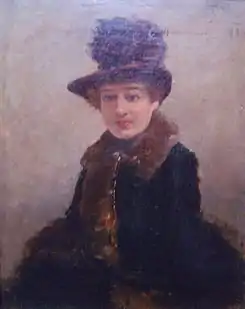 Retrato de mujer, Biblioteca Museo Víctor Balaguer.