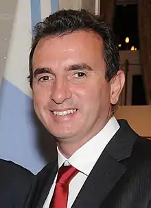 Francisco Pérez, Gobernador de Mendoza, egresado del Liceo Militar General Espejo.