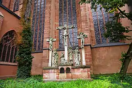 Calvario de la catedral Saint-Barthélémy de Fráncfort