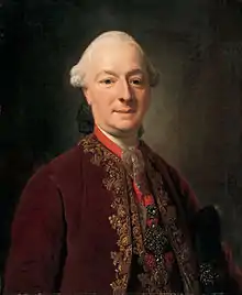 Francisco José I de Liechtenstein, por Alexander Roslin (1718–1793).