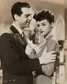 Con Fred MacMurray en Pardon My Past (1945)