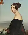 Retrato de Gasparine-Ida de Finguerlin, escuela francesa, ca. 1835.