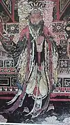 Fresco en el Templo de Avalokiteshvara, dinastía Ming (1368-1644).