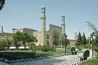 Mezquita timúrida en Herat.