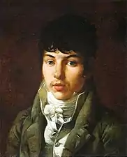 Portrait de Félix-Émile Taunay (hacia 1810), Rio de Janeiro, Museo Nacional de Bellas Artes  de Brasil.