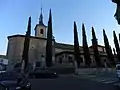 Vista norte de la iglesia parroquial de San Miguel Arcángel