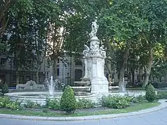 Fuente de Apolo (1777), de Manuel Álvarez de la Peña (Madrid)