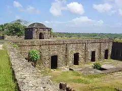 Vista del fuerte