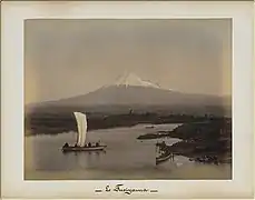 Fotografía del Monte Fuji.