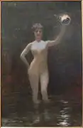 La Vérité au fond d'un puits, de Gérome (realizó varias versiones más del mismo tema).
