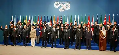 9.ª Cumbre del G20 en Brisbane, Australia.