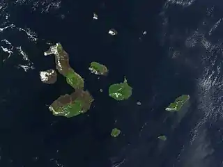 Galápagos Satélite Foto