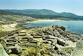 Castro galaico de Baroña.