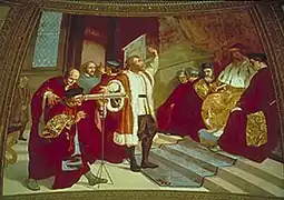 Galileo ante el Senado de Venecia