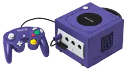 Indigo GameCube and controller