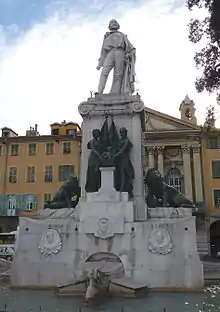 Niza, Francia, ciudad donde nació.