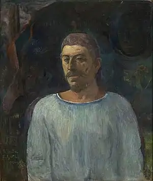 Autorretrato cerca del Gólgota, 1896.