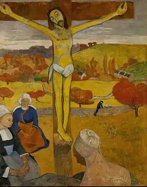 El Cristo amarillo (Le Christ jaune), 1889, Albright-Knox Art Gallery, Buffalo, NY.