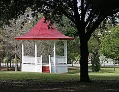 Gazebo en Sam Houston Park, Houston, Texas