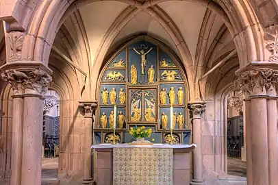 Retablo de la Marienkirche de Gelnhausen.