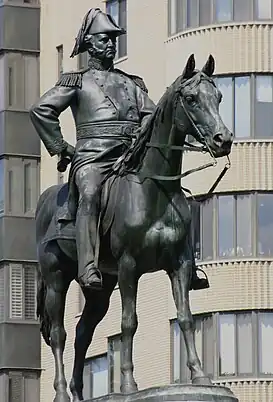 Memorial del General Winfield Scott, 1874 Massachusetts Ave. con la calle 16t NW, Washington DC.