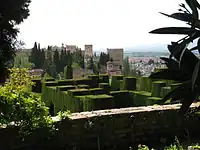 Paseo de las Adelfas, Generalife