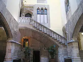 Patio del Palau de la Generalitat (Valencia).