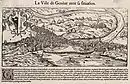 «La ville de Genève auec fa situation». 1552.