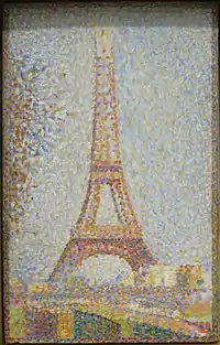 Georges Seurat (1859-1891). La Tour Eiffel. 1889.