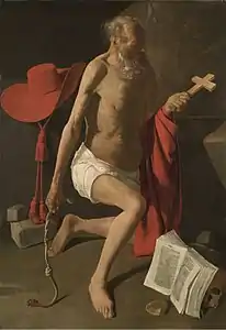 San Jerónimo penitente (con sombrero cardenalicio) , 1624-1650, Museo Nacional de Estocolmo.