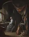 Gerard Dou, Mujer tocando el clavicordio