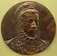 Medalla de Enrique III de Francia (1575, Castillo de Blois).