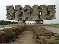 Monumento "Lucha y martirio", Majdanek (Polonia)