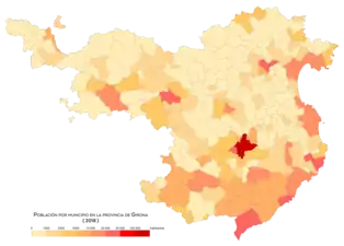 Población por municipio (2018)