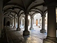 Patio interior del Ayuntamiento de Ginebra