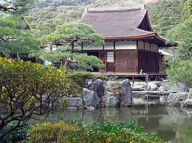 Tōgudō (1486), un Tesoro Nacional en el Ginkaku-ji.