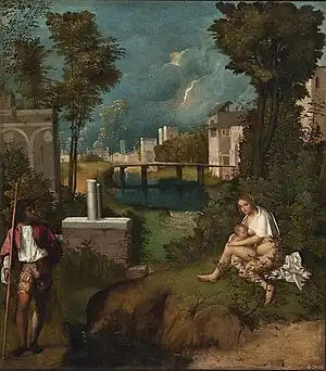 La tempestad, de Giorgione, 1507-1508.